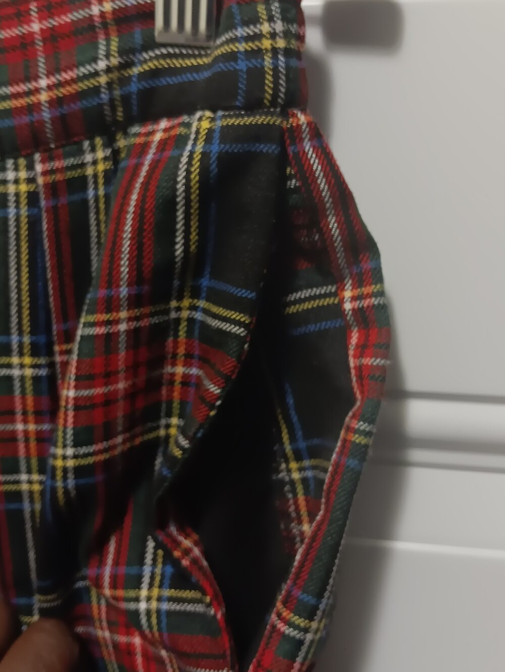 VTG Fundamental Things| Petite Sz 12 Tartan Plaid Pleated Shorts Preppy Academia - Picture 3 of 5